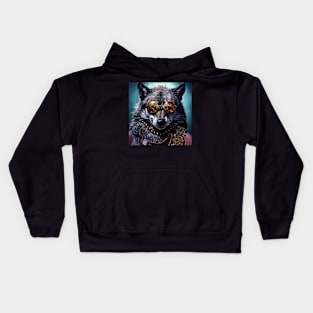 Cool Wolf Kids Hoodie